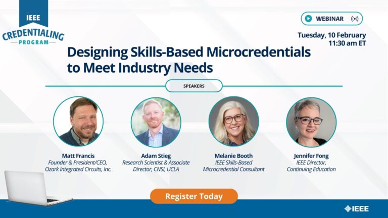 Designing skills-based microcredentials